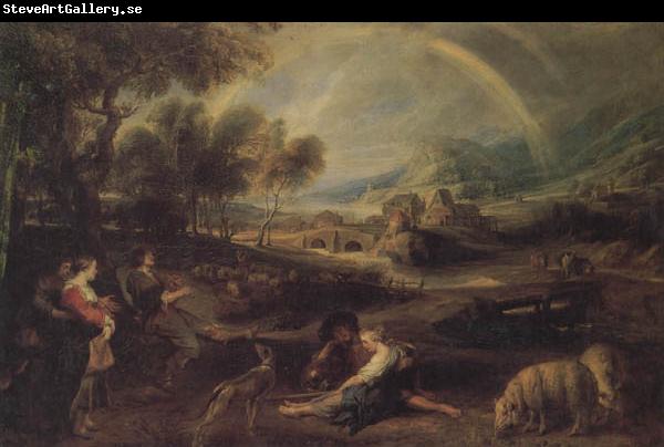 Peter Paul Rubens Landscape with a Rainbow